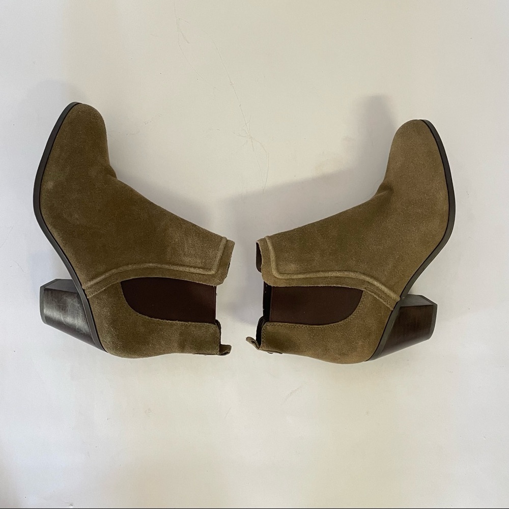 Sam Edelman Suede Ankle Boots, sz 9 - Picture 5 of 9